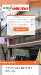 Mobile Screenshot of hotelambusha.com